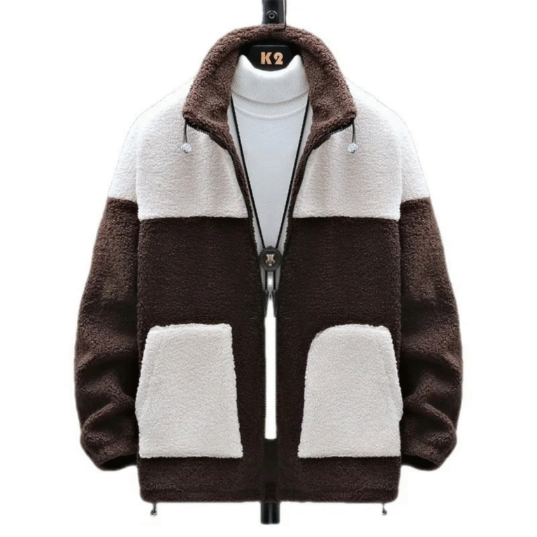 Blouson Chaud D Hiver En Pilou Pilou Pour Femme