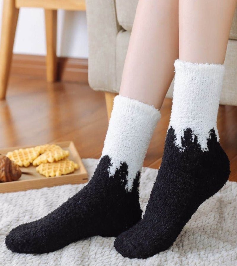 Chaussette Douce Et Chaude 1