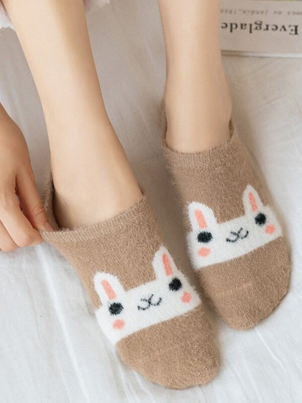Chaussette Pilou Pilou Lapin Beige 1