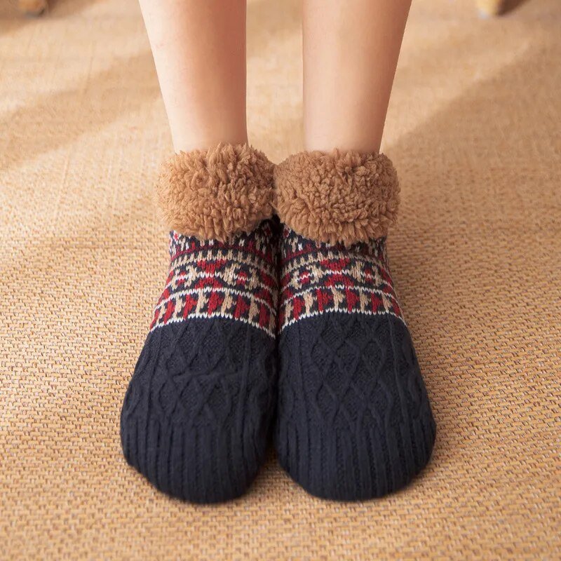 Chaussettes D Interieur Antiderapantes Homme Pilou Pilou 1