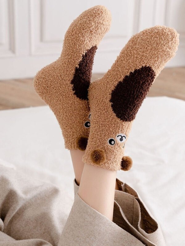 Chaussettes Fines Et Chaudes 1
