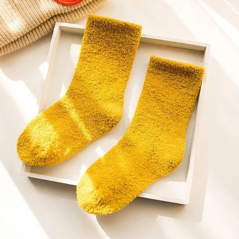Chaussettes Pilou Pilou Jaune Enfant 1