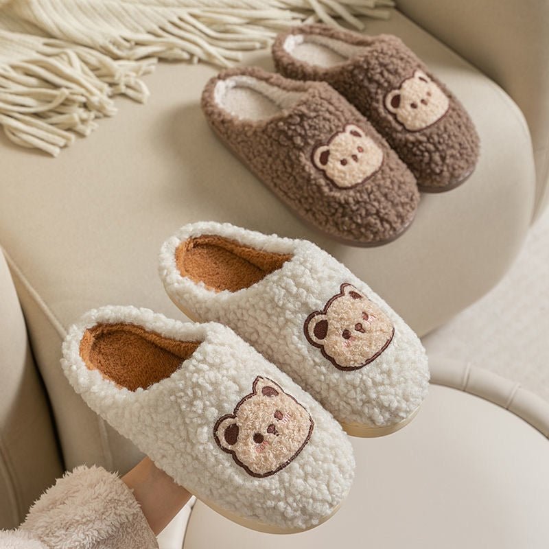 Chausson Peluche Adulte 4