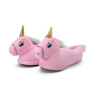 Chaussons Licorne Rose Pilou Pilou Fille