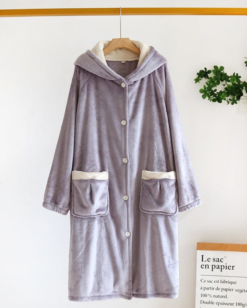 Chemise De Nuit Molletonnee 1