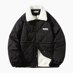 Doudoune Col Fourrure Homme