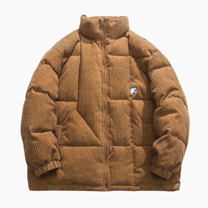 Doudoune Velours Cotele Homme