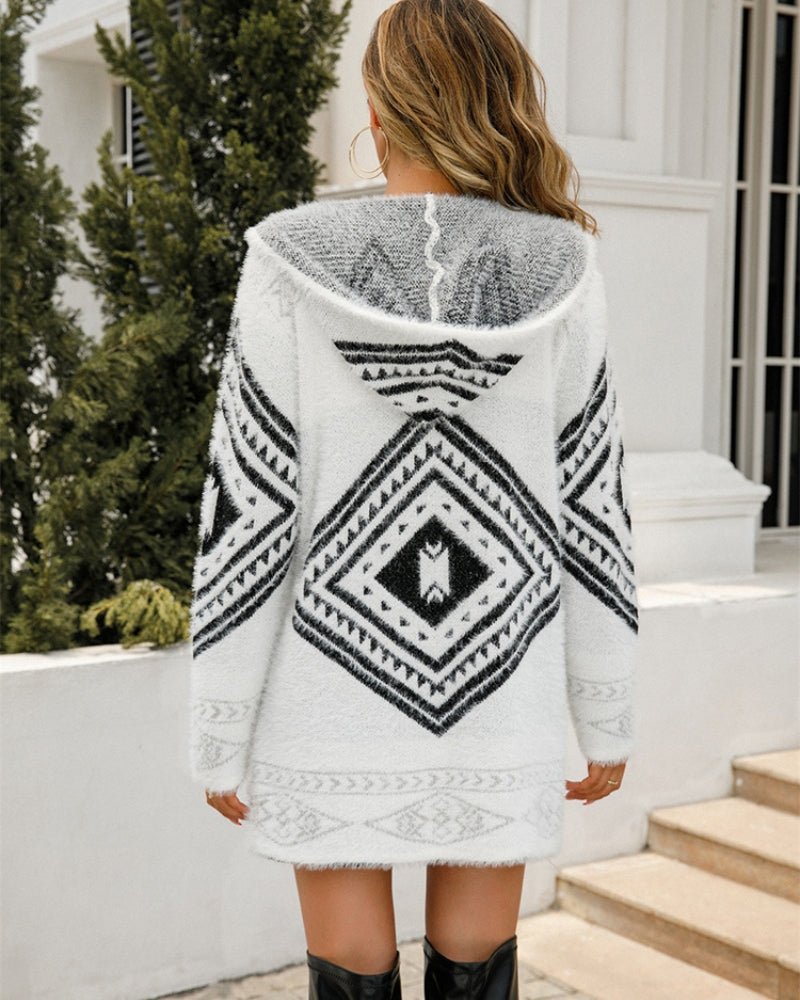 Gilet Long Chaud Femme 4