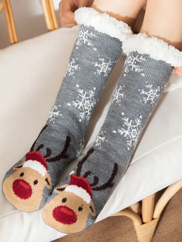 Grosse Chaussette Hiver Femme Pilou Pilou
