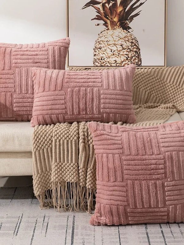Housse De Coussin Moelleuse
