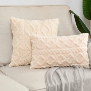 Housse De Coussin Pilou Pilou Creme