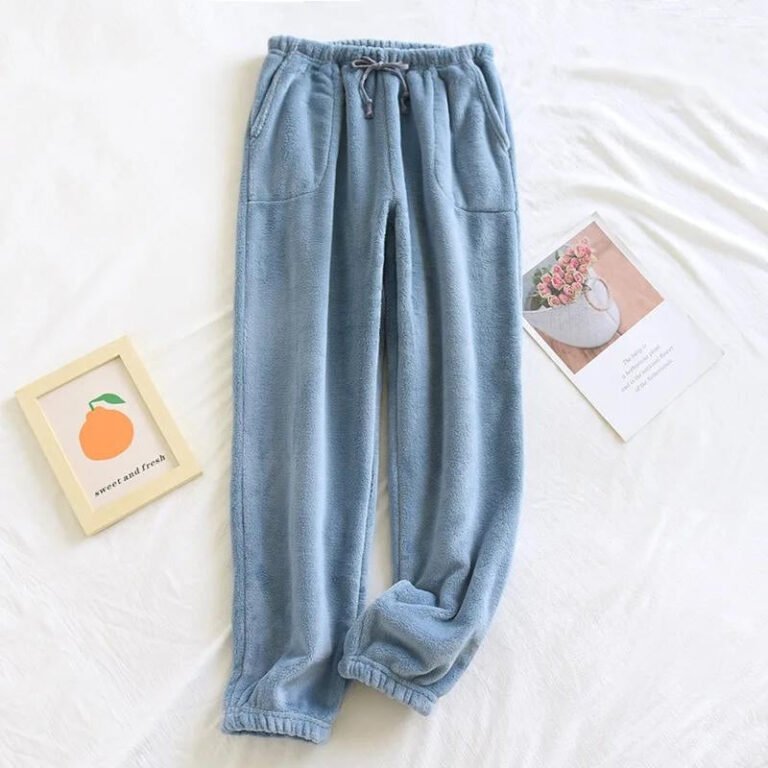 Image Bas De Pyjama Polaire Femme 1