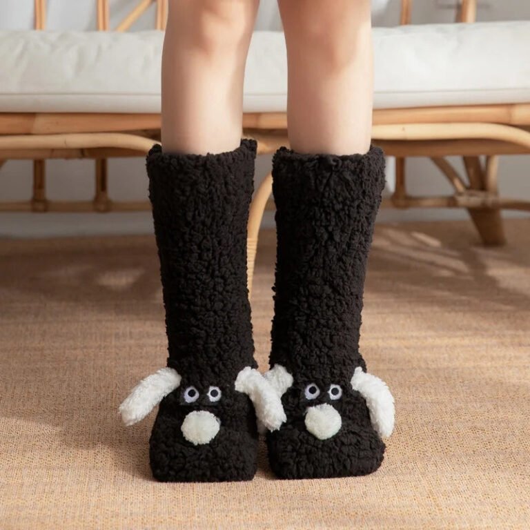 Image Chaussette Epaisse Antiderapante