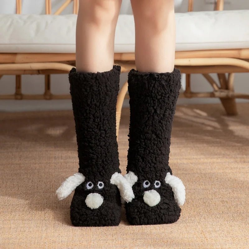 Image Chaussette Epaisse Antiderapante