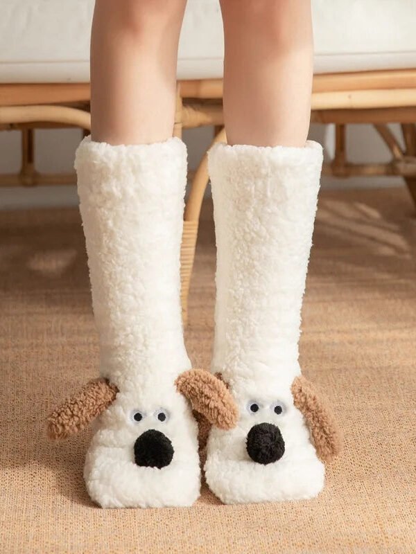 Image Chaussons Chaussettes Adultes Pilou Pilou