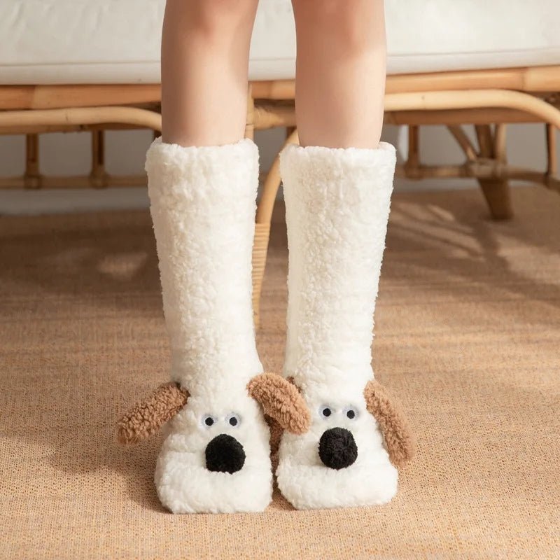Image Chaussons Chaussettes Adultes Pilou Pilou