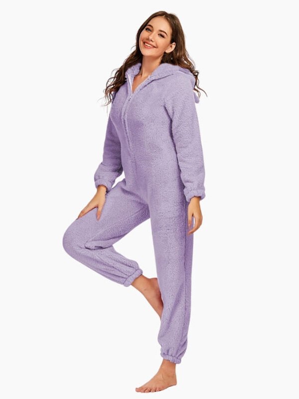 Image Combinaison Pyjama Polaire Femme 1