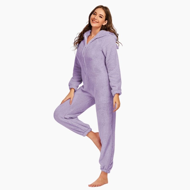 Image Combinaison Pyjama Polaire Femme 1