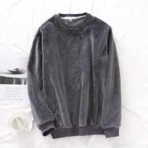 Image Haut De Pyjama Homme Pilou Gris 1