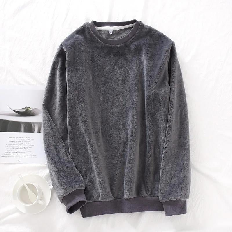 Image Haut De Pyjama Homme Pilou Gris 1