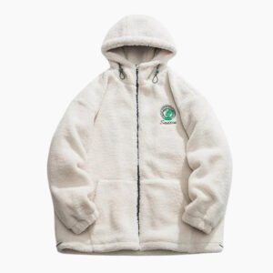Image Manteau Blanc Moumoute 1