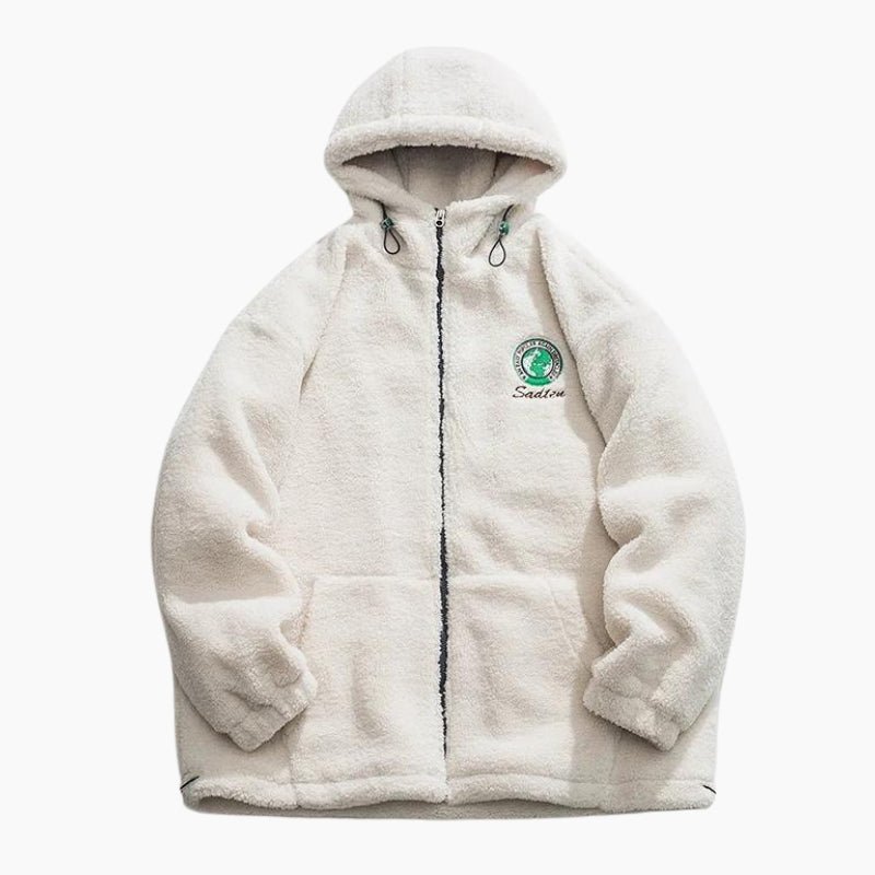 Image Manteau Blanc Moumoute 1