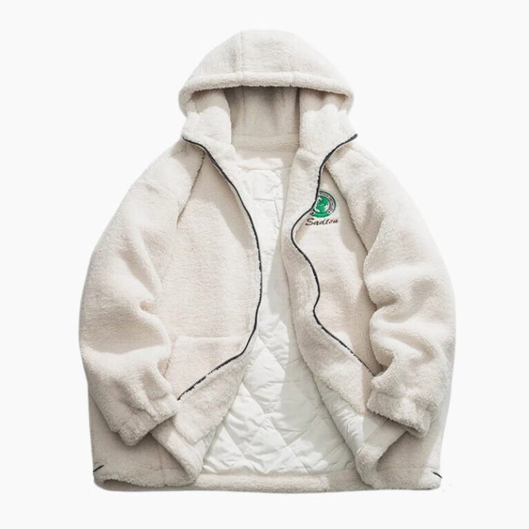 Image Manteau Blanc Moumoute 2