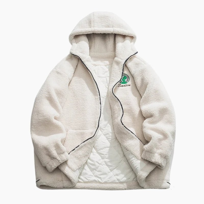 Image Manteau Blanc Moumoute 2