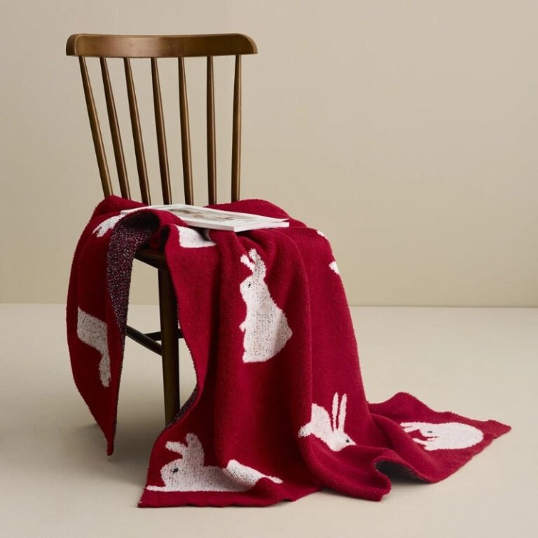 Image Plaid Polaire Motif Animaux 1