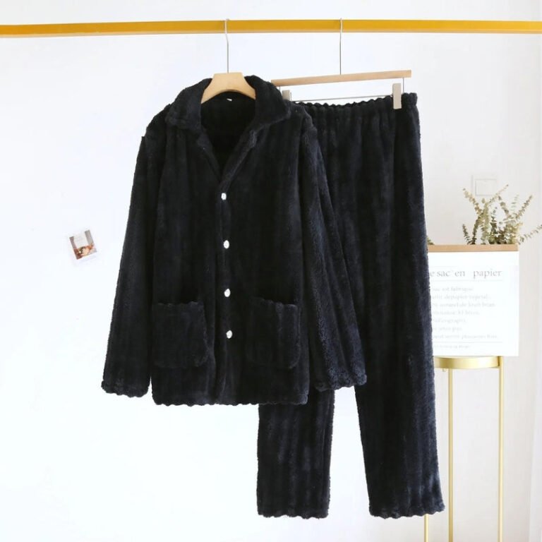 Image Pyjama Homme Chaud Molleton