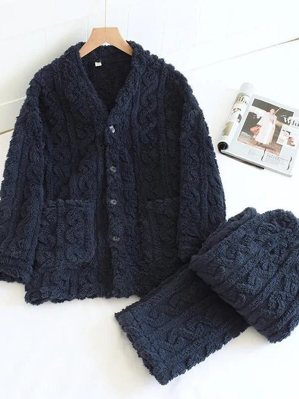 Image Pyjama Homme Hiver Flanelle