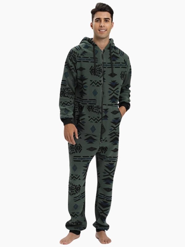 Img Pyjama Homme Une Piece Pilou Pilou