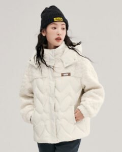 Manteau Blanc Casse Femme Pilou Pilou 1