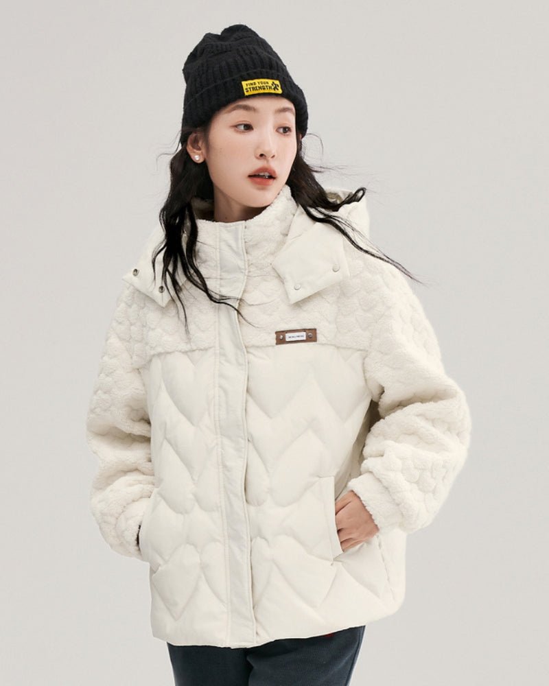 Manteau Blanc Casse Femme Pilou Pilou 1