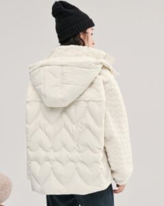 Manteau Blanc Casse Femme Pilou Pilou 2