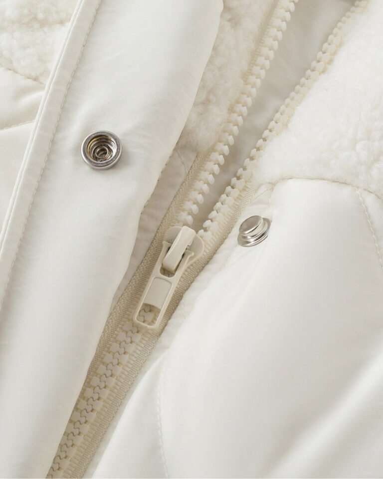 Manteau Blanc Casse Femme Pilou Pilou 9