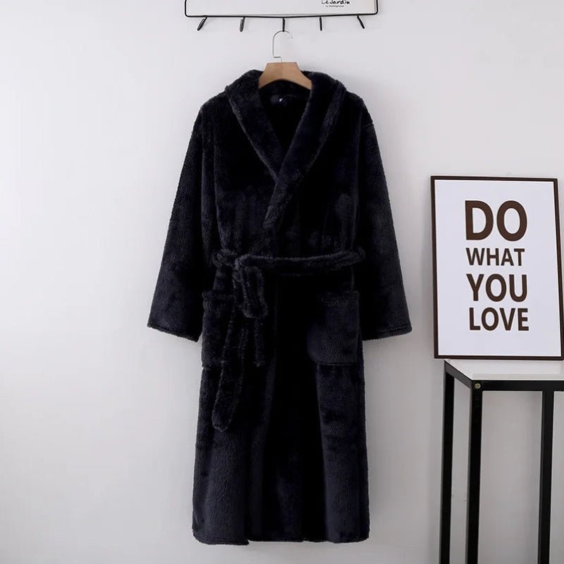 Peignoir Pilou Pilou Noir Homme