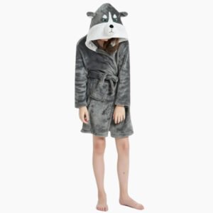 Peignoir Polaire Fille Style Husky 1