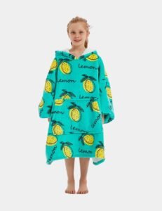 Plaid A Capuche Enfant The Kloody Lemon Longueur 109cm 31581598646339