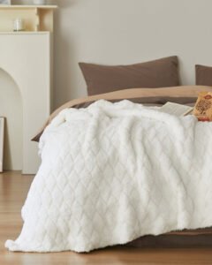 Plaid Blanc Doux 2