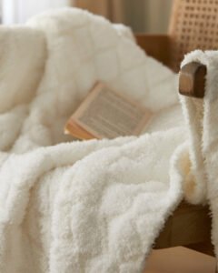 Plaid Blanc Doux 4