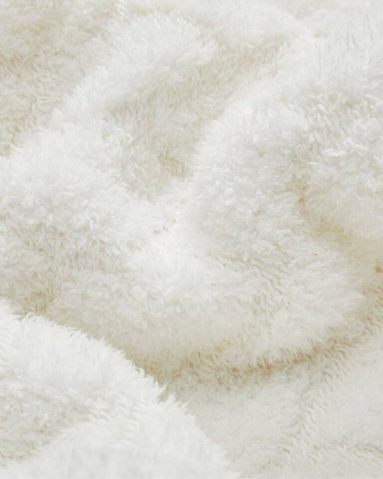 Plaid Blanc Doux 5