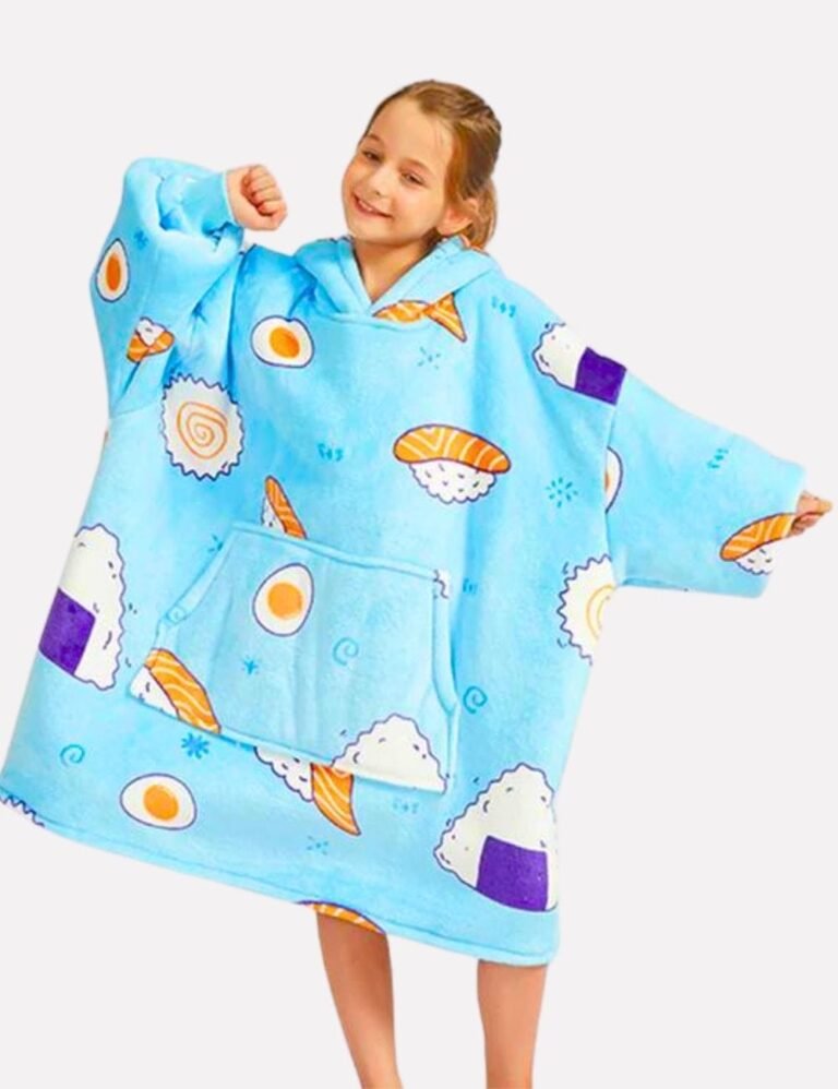 Poncho Pilou Pilou Enfant The Kloody Sushi Longueur 109cm 31581602250819