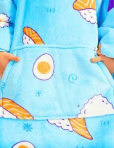 Poncho Pilou Pilou Enfant The Kloody Sushi Longueur 109cm 31581602283587