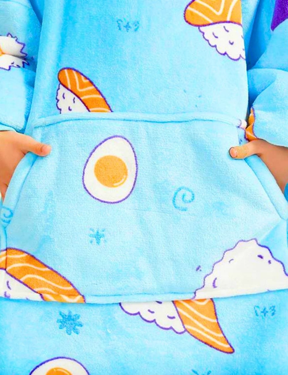 Poncho Pilou Pilou Enfant The Kloody Sushi Longueur 109cm 31581602283587