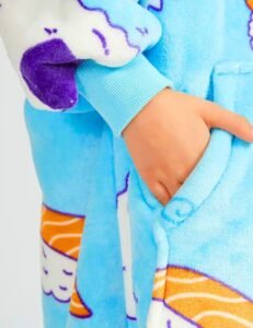 Poncho Pilou Pilou Enfant The Kloody Sushi Longueur 109cm 31581602316355