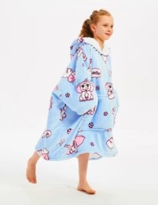 Poncho Polaire Enfant The Kloody Elephant Longueur 109cm 31581600710723