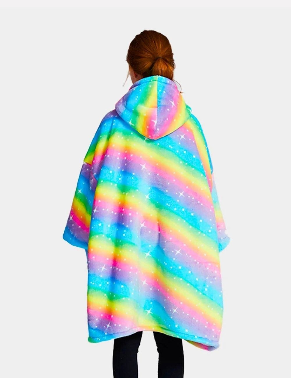 Poncho Polaire Fille The Kloody Arc En Ciel Longueur 109cm 31581606051907