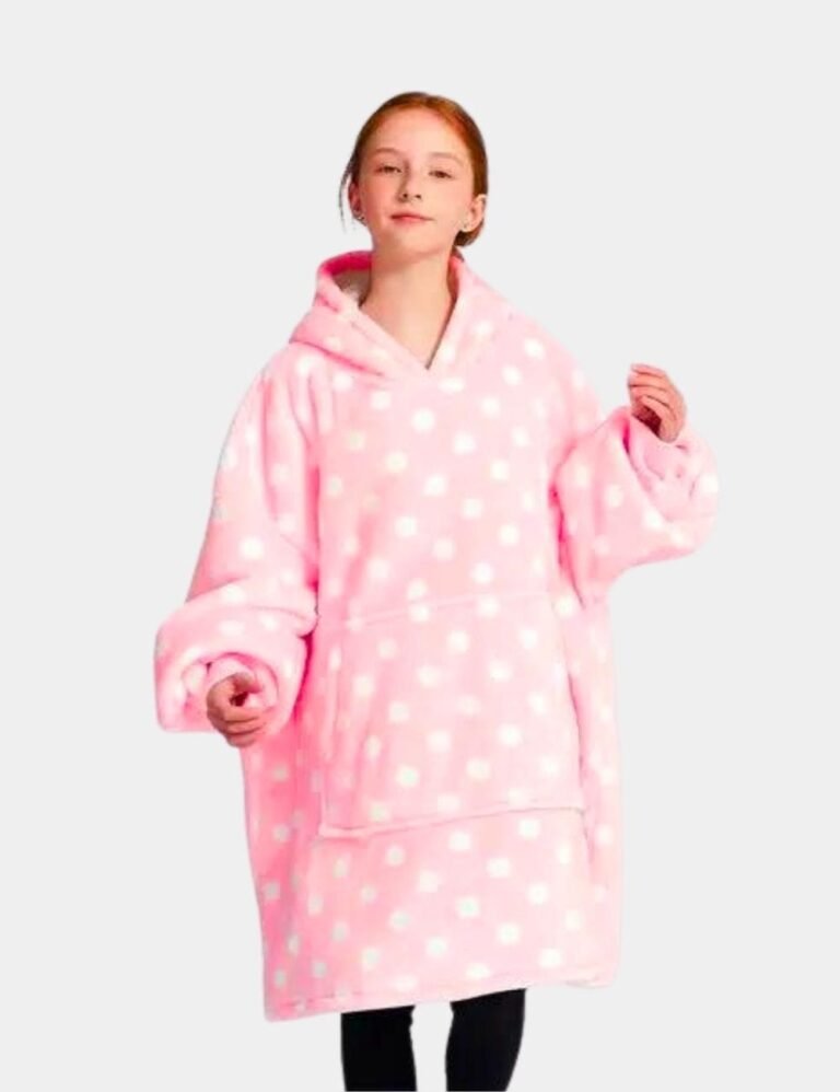 Pull Plaid Enfant Rose The Kloody Rose A Pois Longueur 109cm 31581599531075