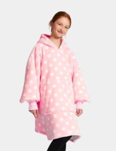 Pull Plaid Enfant Rose The Kloody Rose A Pois Longueur 109cm 31581599563843